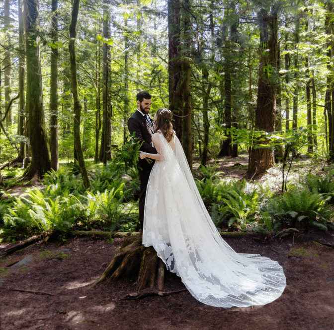 A Wilderness Cathedral: Rachel and Avery's Romantic, Wooded Wedding at Camp Angelos