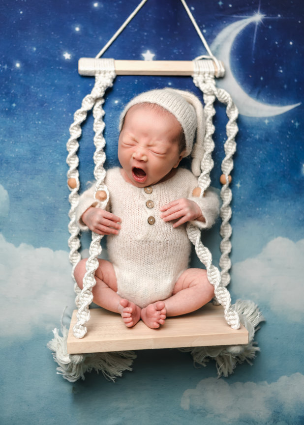 Jonah's Wrapped Newborn Session