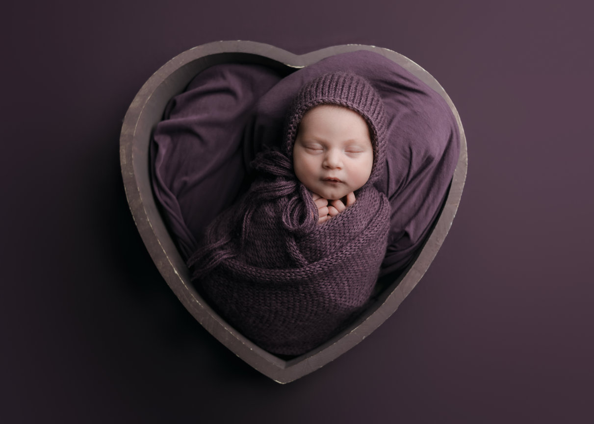 Elliott's Wrapped Newborn Session