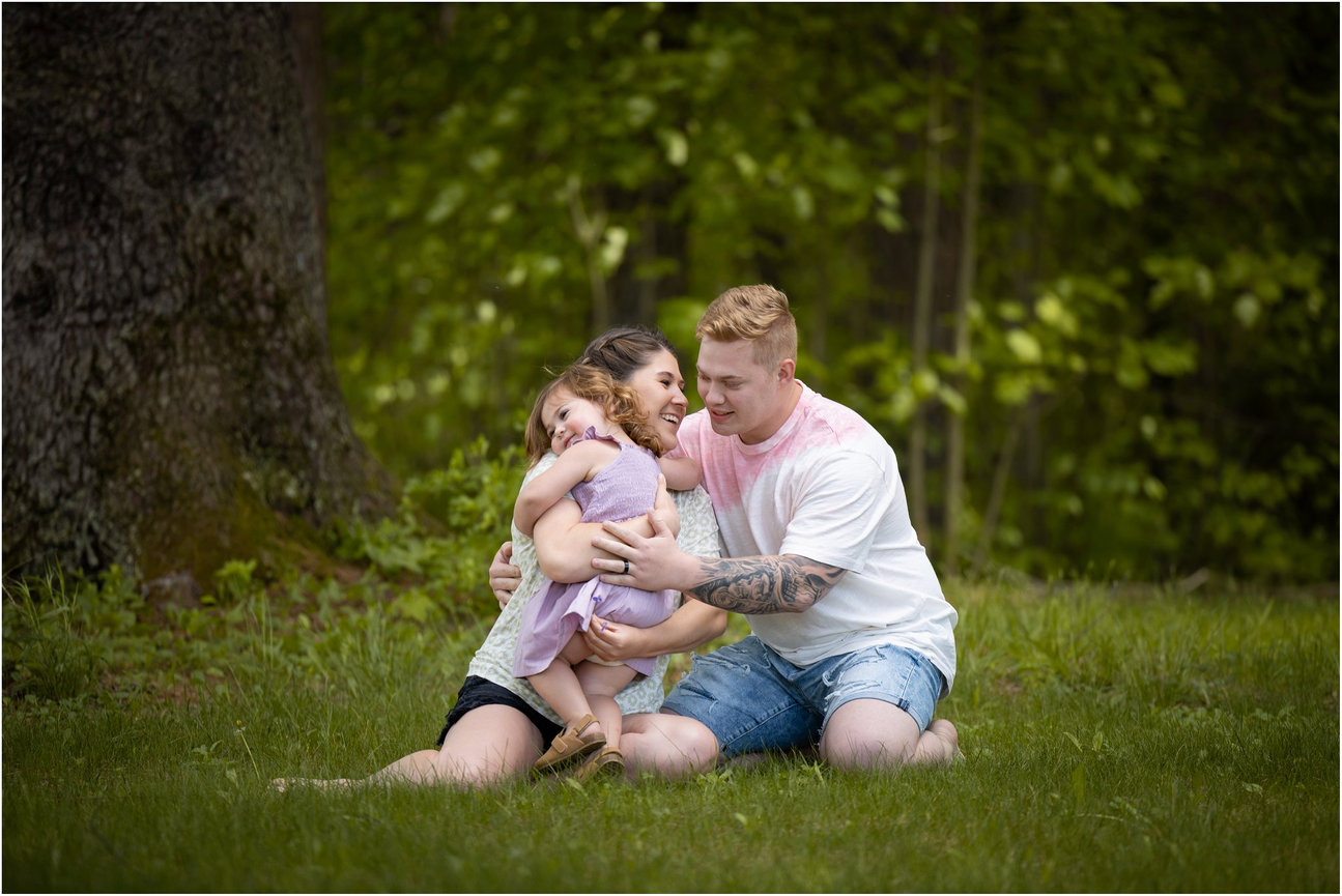 Mike and Laura's Lake Placid Family Session