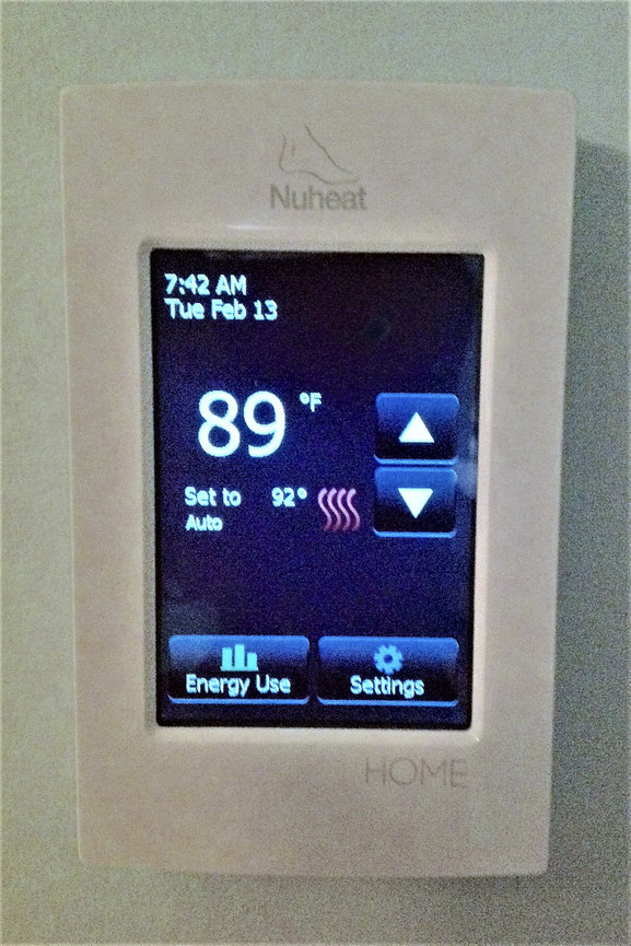 Nuheat HOME Programmable Thermostat - HOME