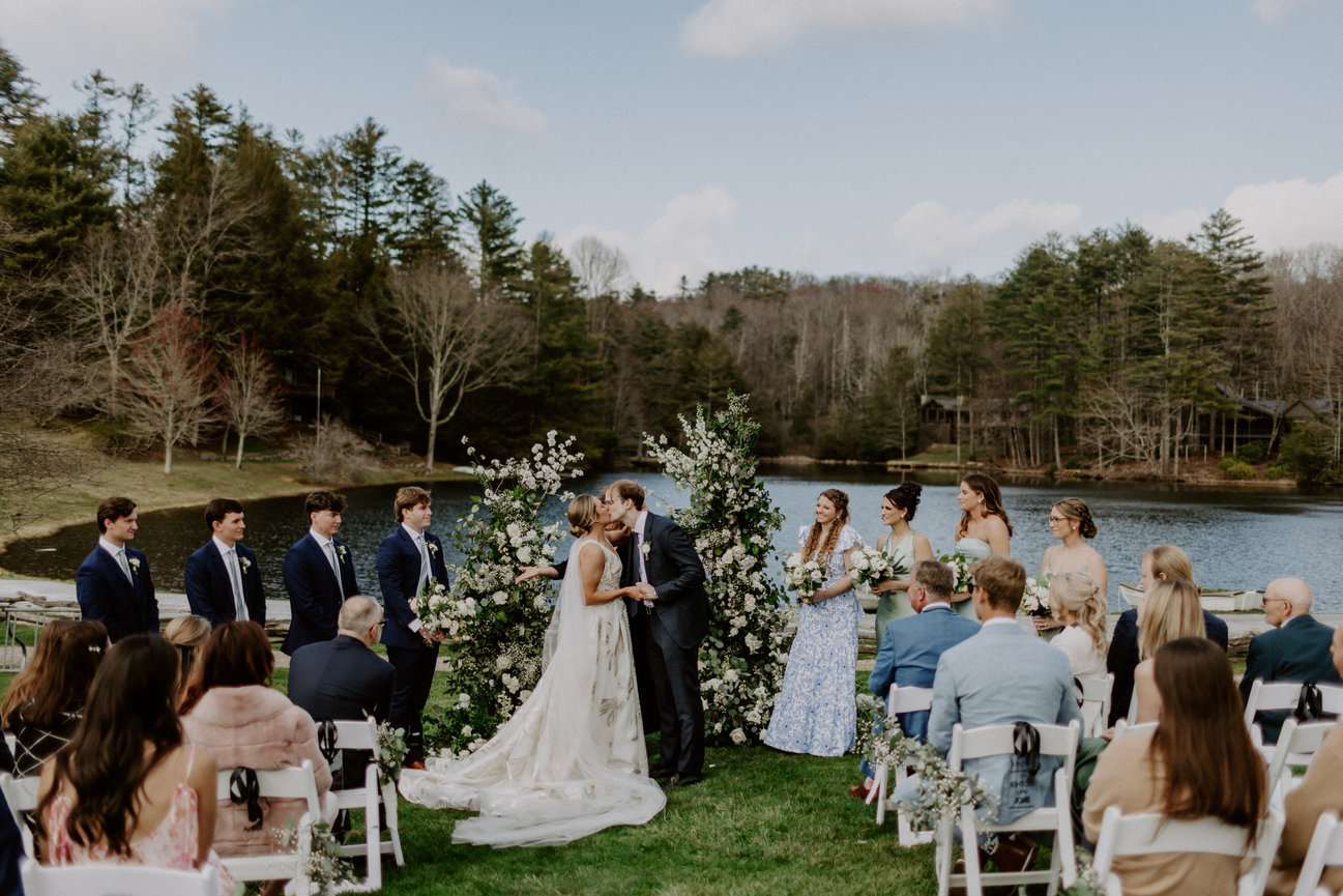 Canyon Kitchen at Lonesome Valley Wedding - Sapphire, NC