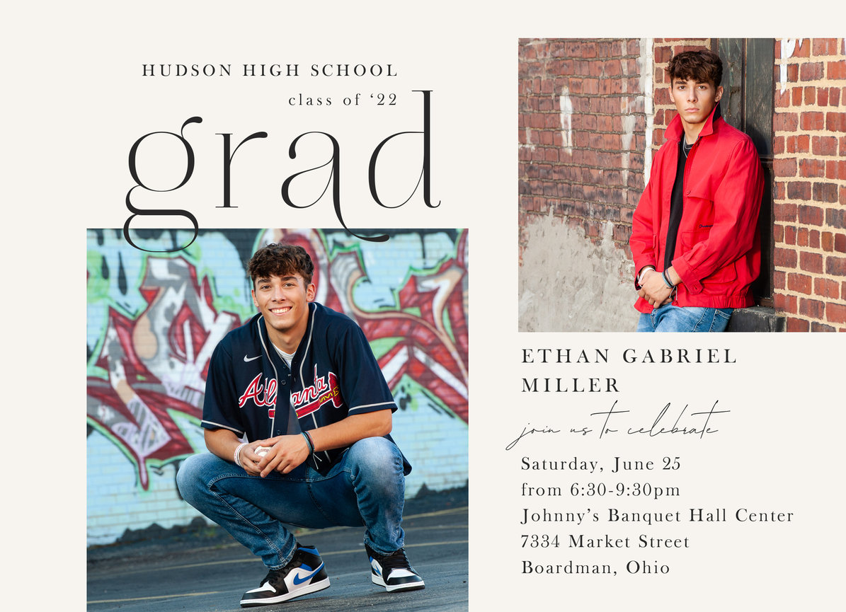 Graduation Essentials from Robert Senn Studio (Invitations)