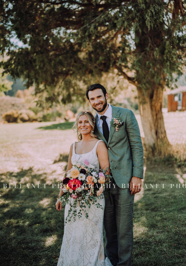 Nick and Eva Sweet Water Hollow Salmon Idaho Idaho Wedding