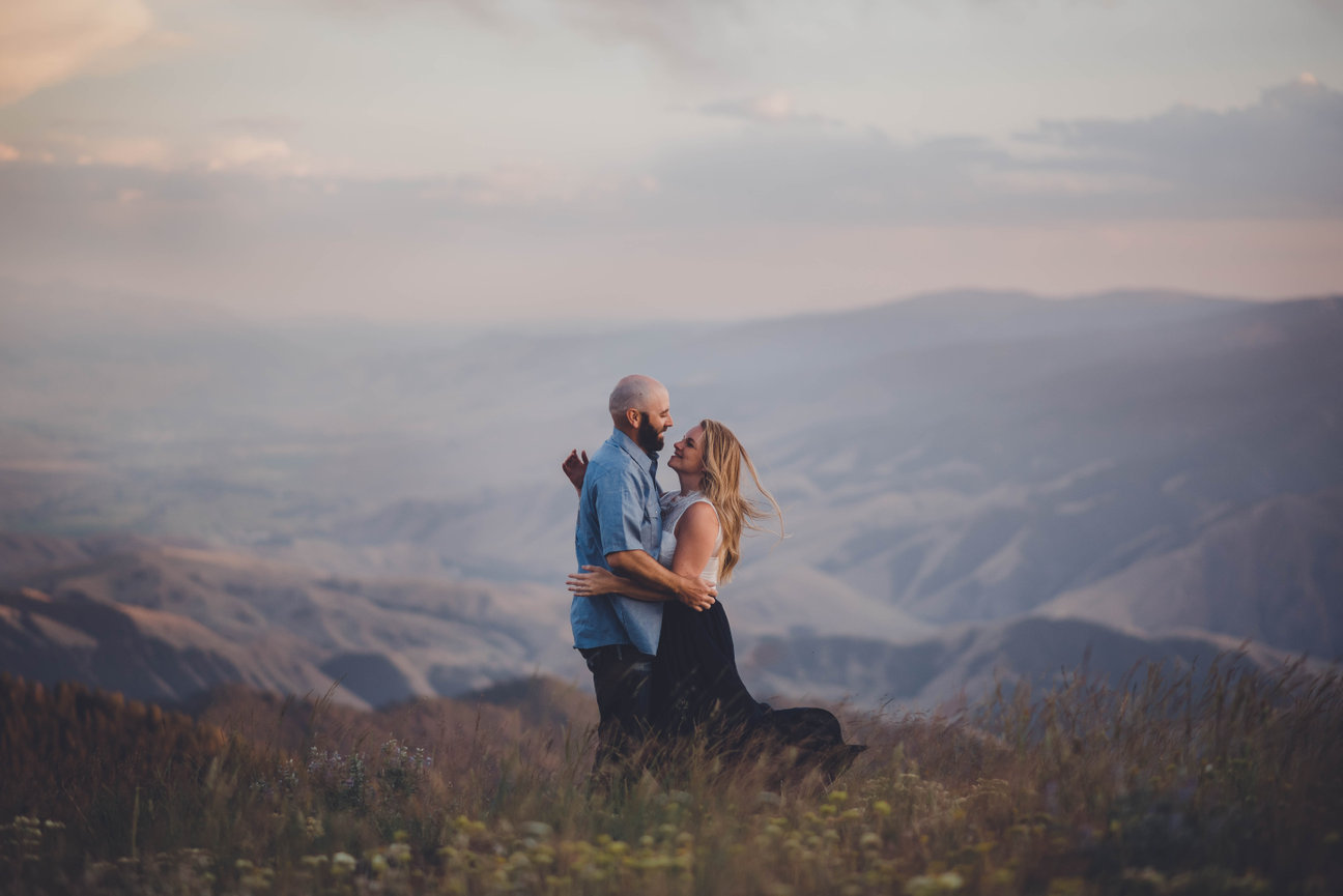 Jeremy and Marcella Idaho Engagement Salmon