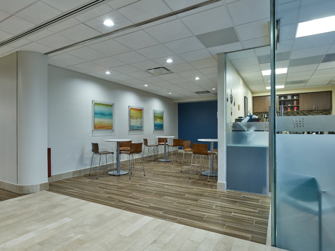 Southside Hospital Lobby - TWINE ARCHITECTURAL STUDIO