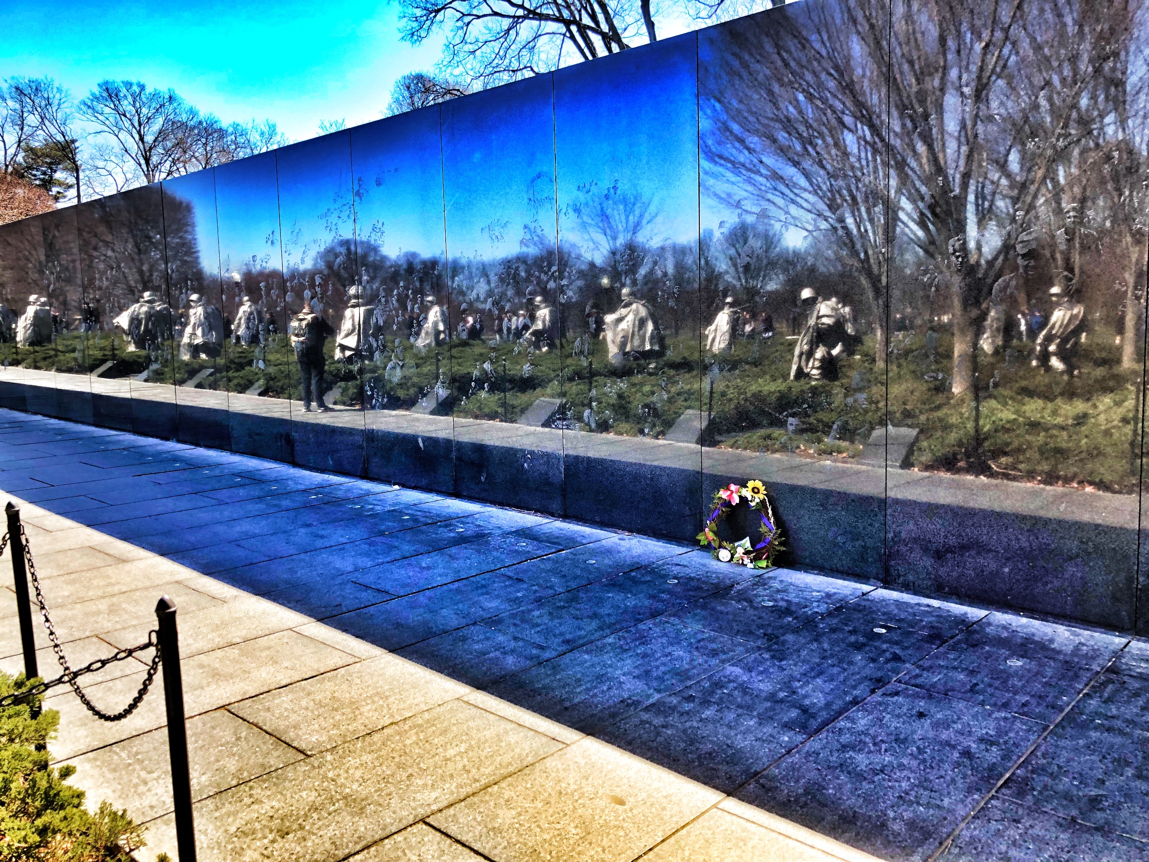 The Wall Korean War Memorial DC FridayNightArt