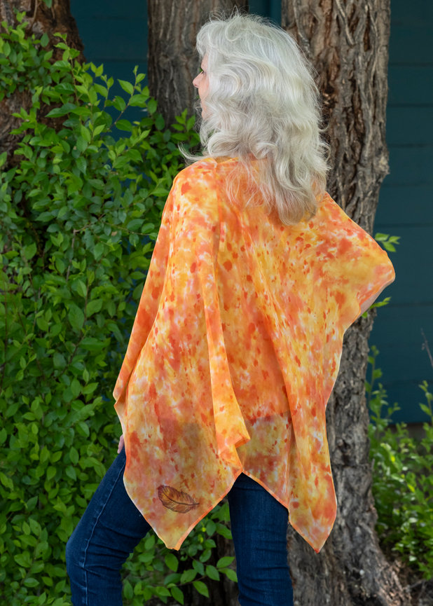 Montana Sky Caplet - Lisa Archer Silks