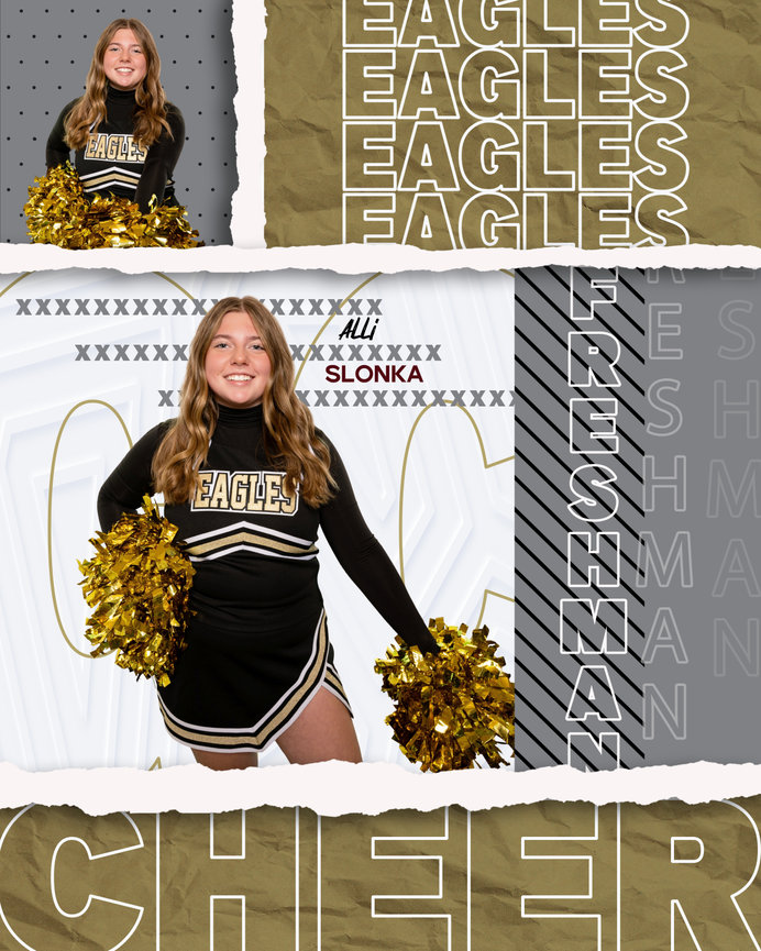 cheerleader banner