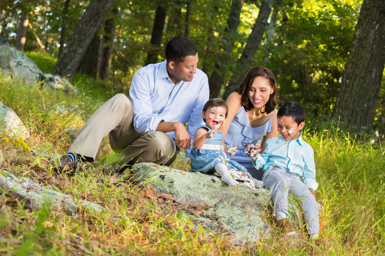 Cake smash photos in Gaithersburg MD