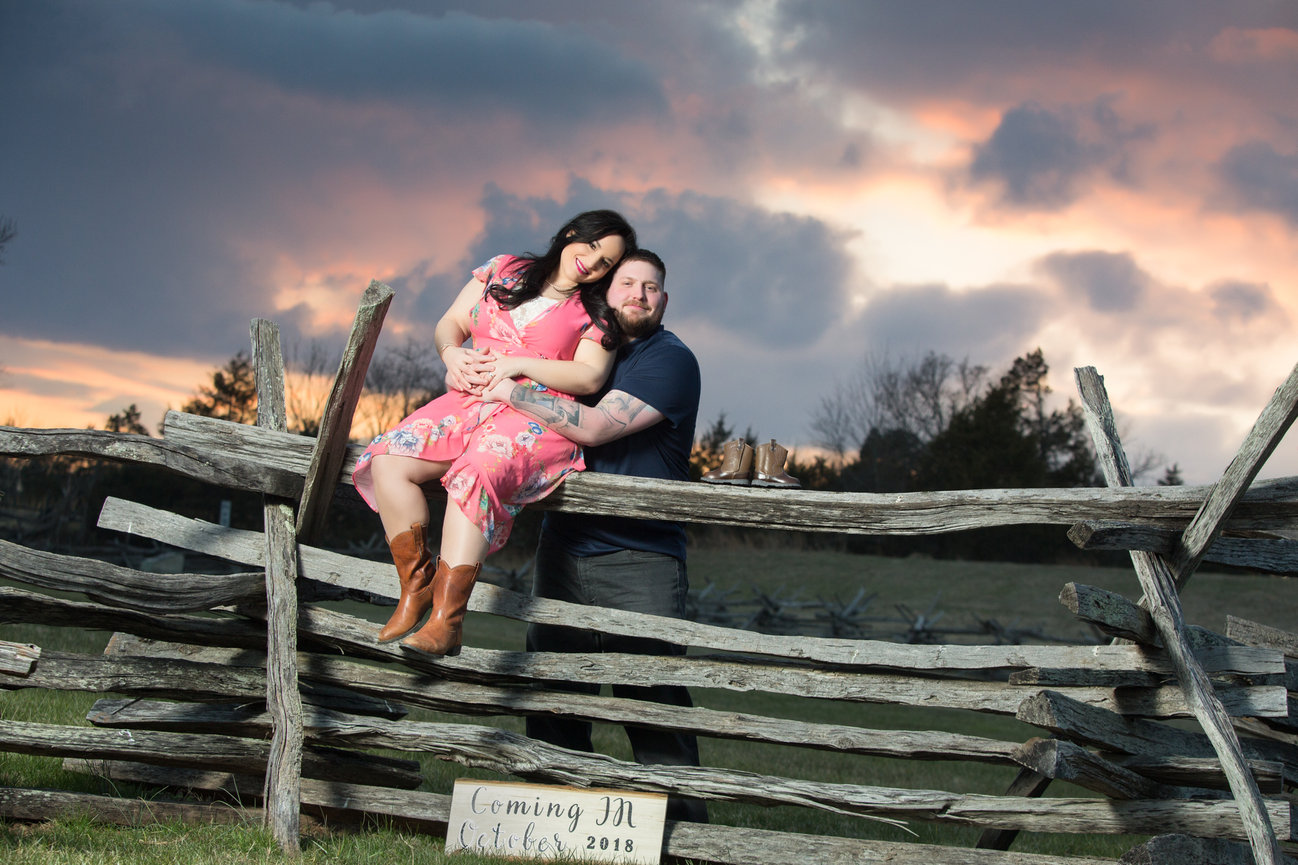 Pregnancy Announcement Photographer Gaithersburg MD