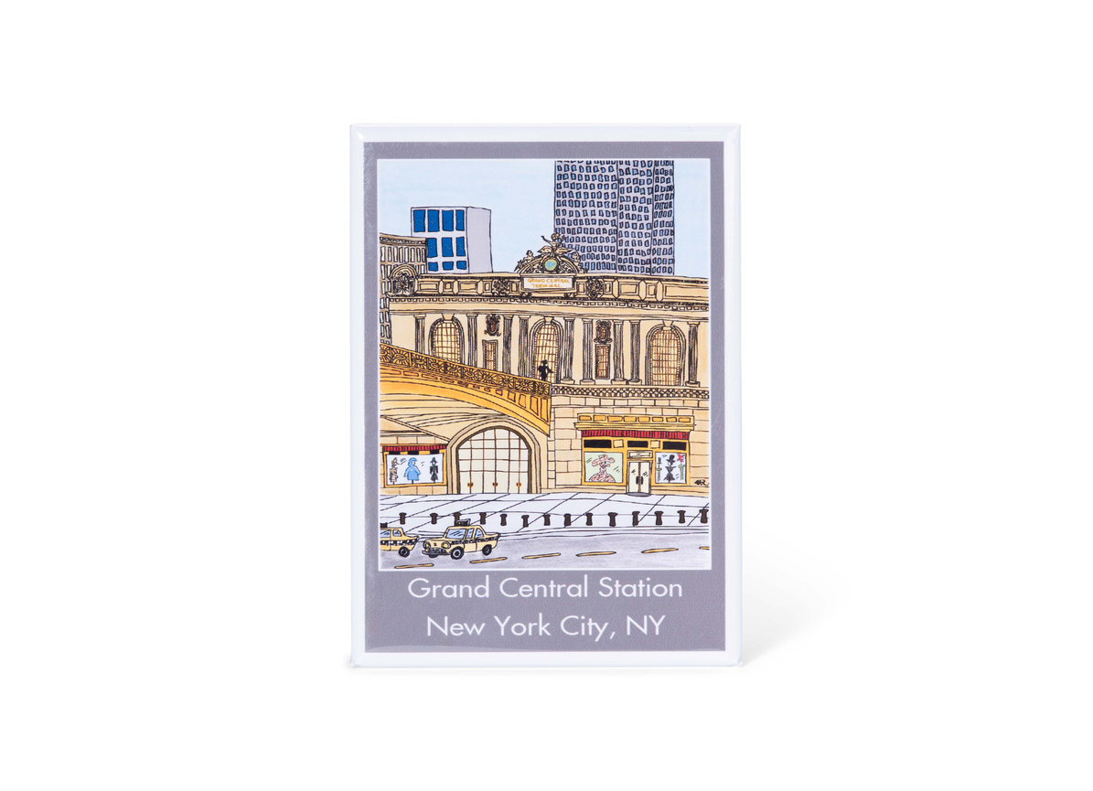 Custom magnet grand central station
