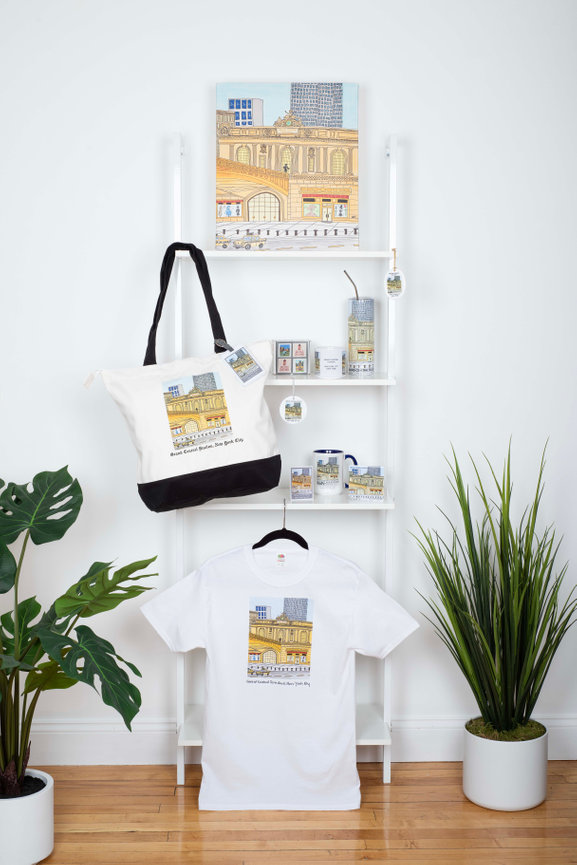 Custom products on display