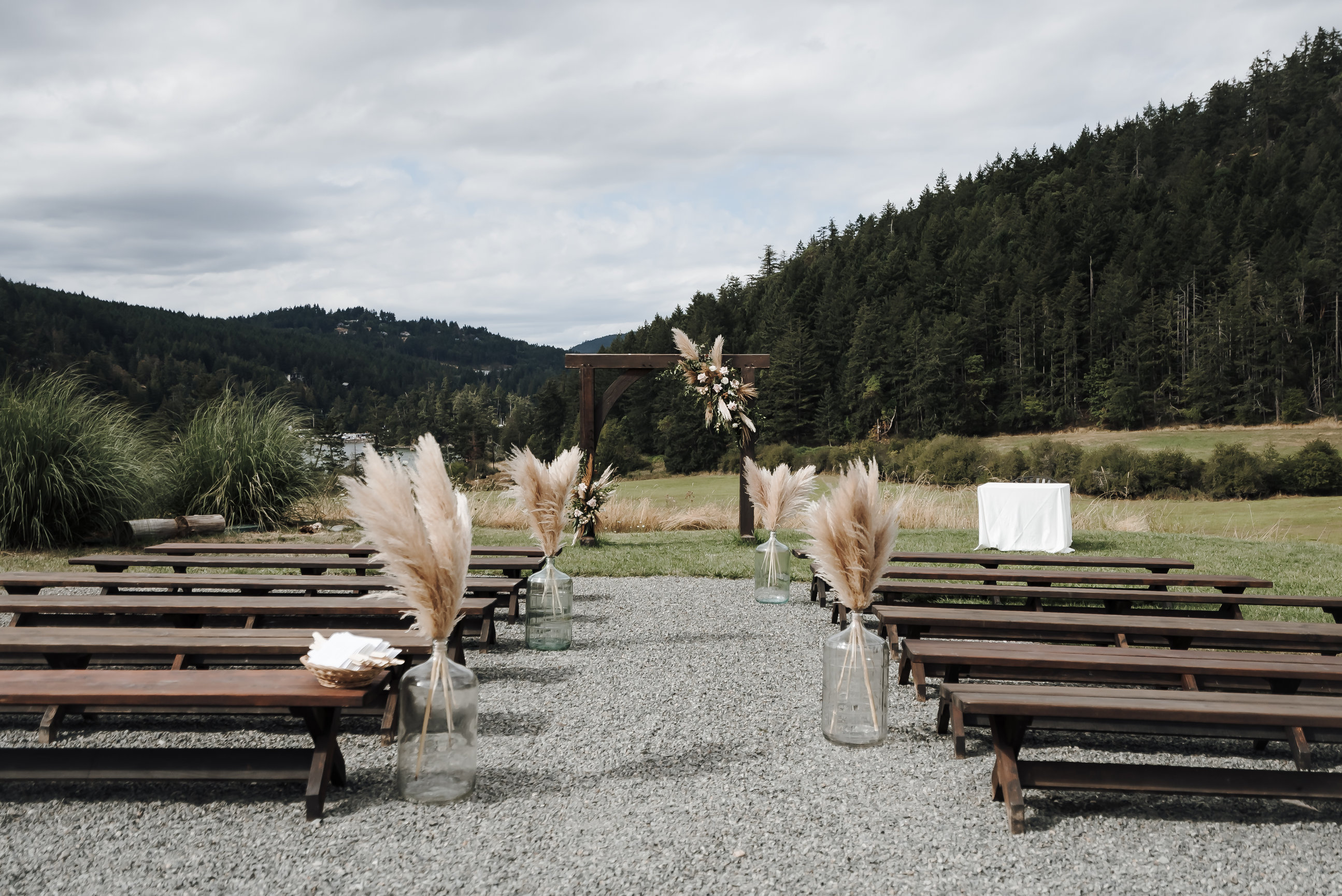 birds eye cove wedding