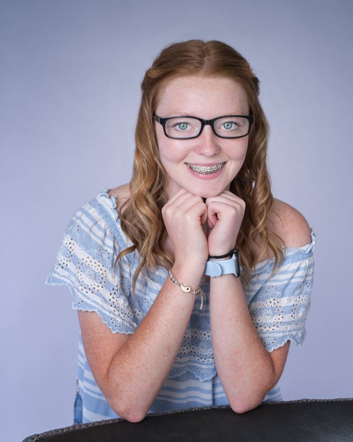 Parkview High School Senior Portraits in Orfordville Life in Pink