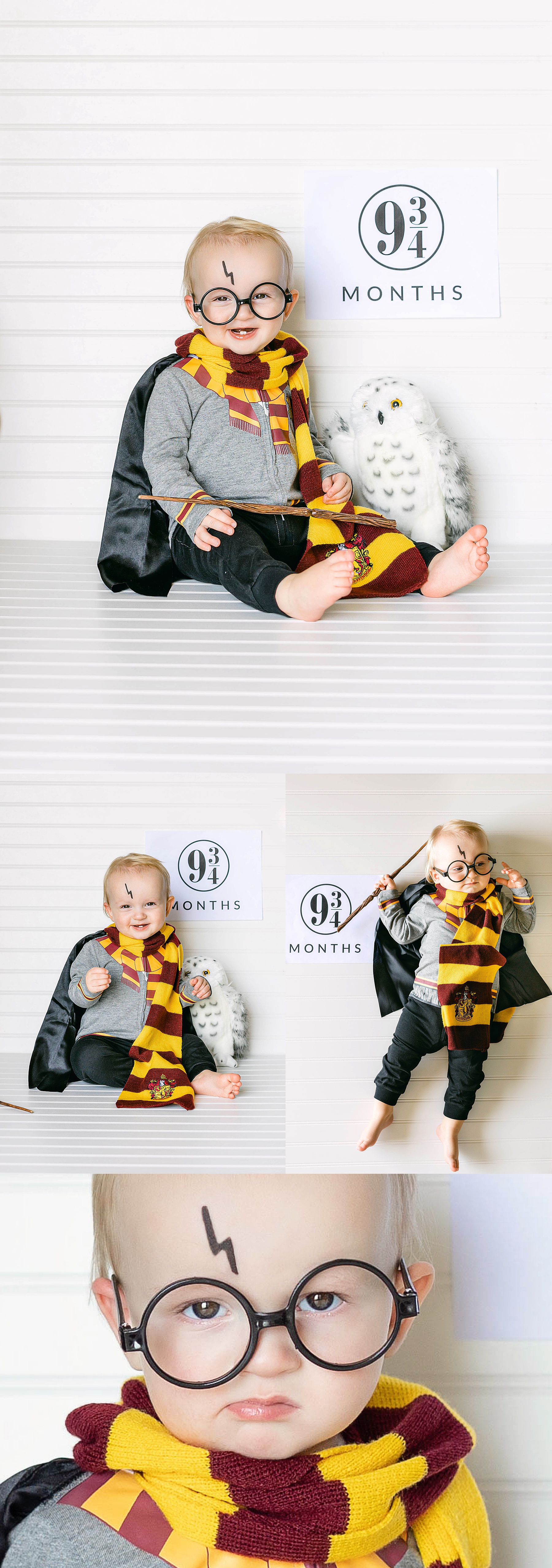 baby dressed as harry potter for halloween