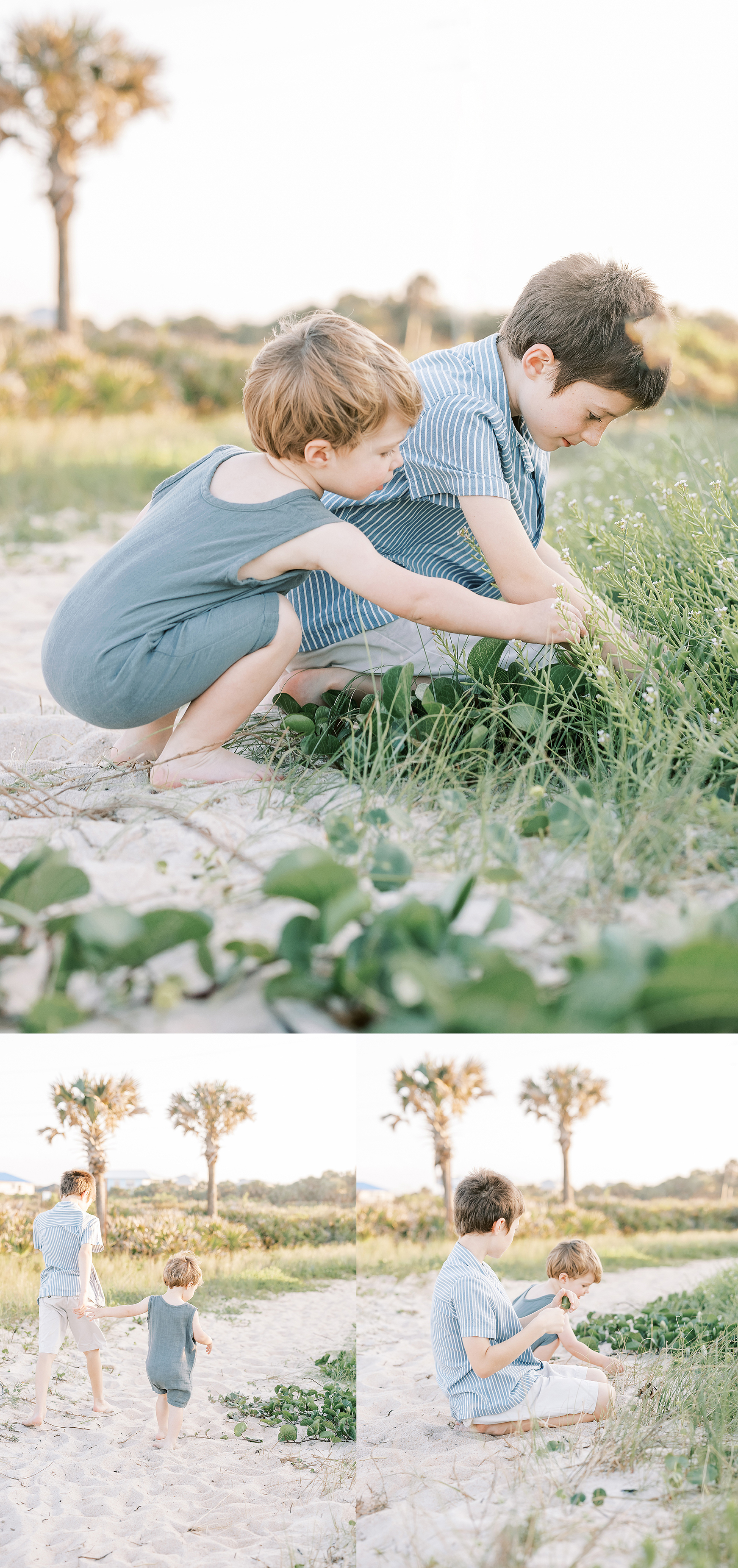 family beach portraits St. Augustine Florida