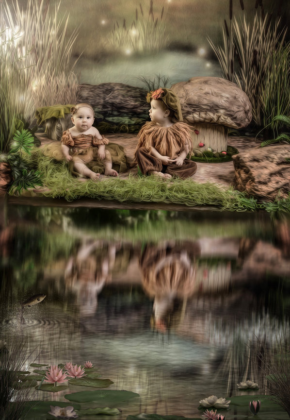 Fairytale portraits of children