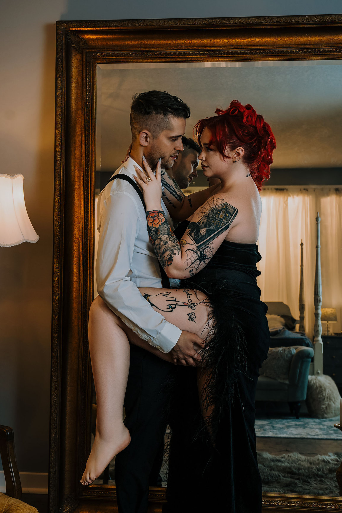 Celebrating 10 Years of Love: Ben & Lauren’s Intimate Couples Boudoir ...
