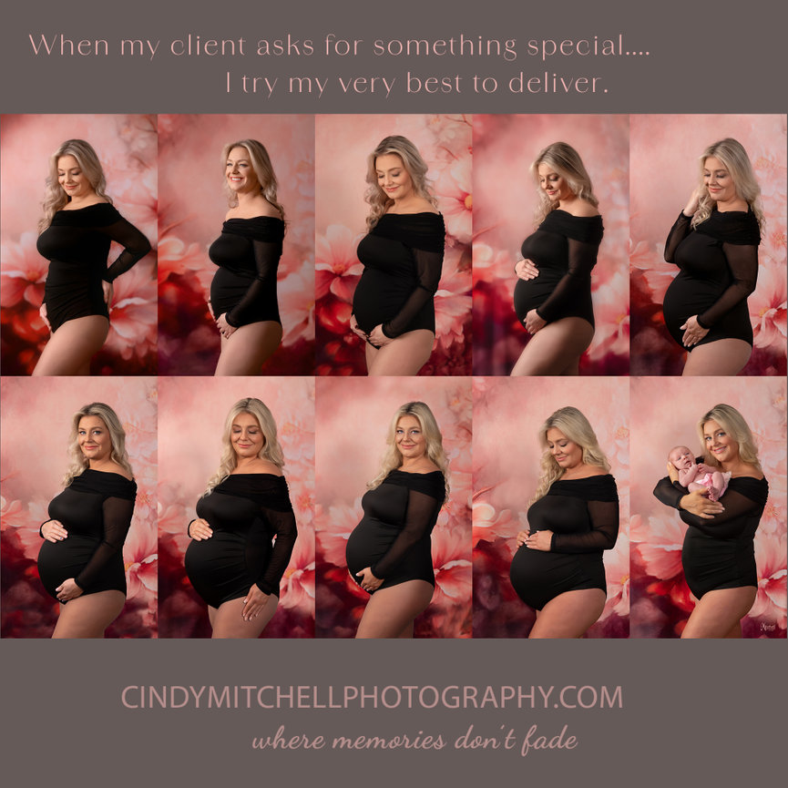 Bump progressive maternity portraits by Mitchell Photography in north Alabama