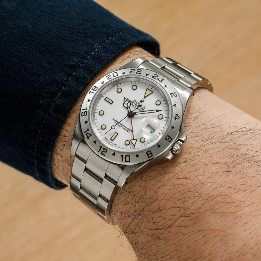 Rolex Explorer II 16570 Chicchi di Mais 1991 - Roy & Sacha Davidoff SA