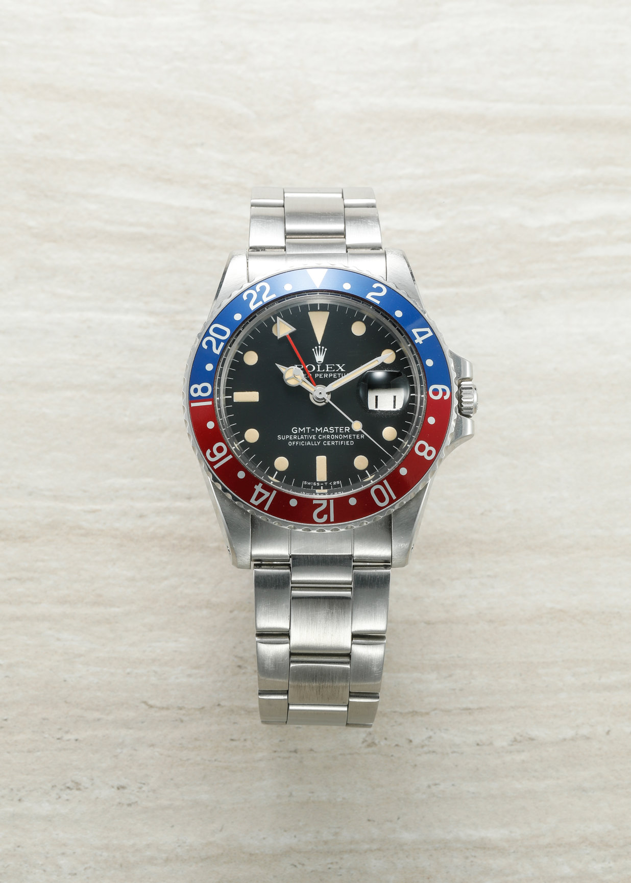 Rolex GMT Master 1675 MK5 Hangtag 1978 - Roy & Sacha Davidoff SA