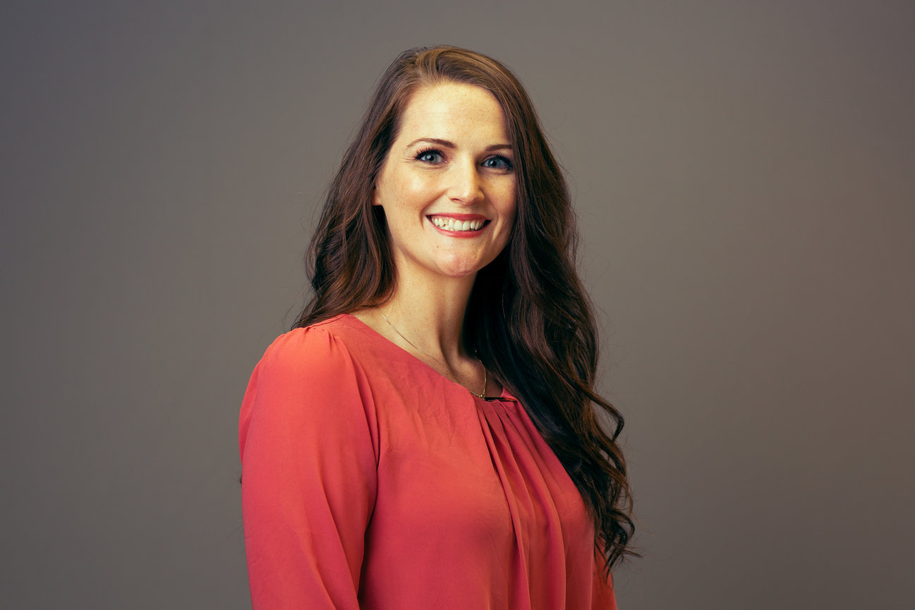 Professional female medical provider headshot for online presence