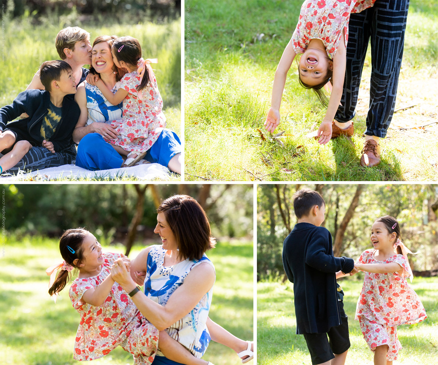 Family Photo Session with Little Kids - Melodi Photography