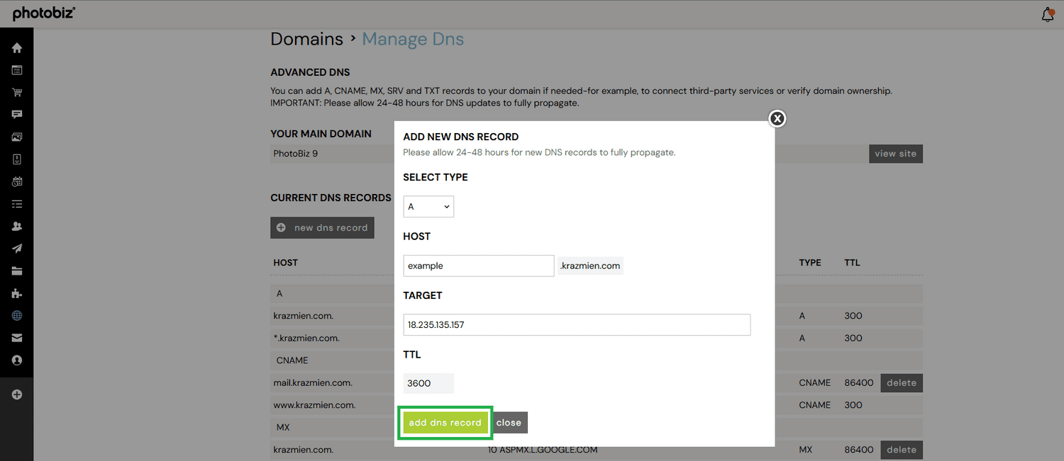 How To Verify My Domain with Flodesk - PhotoBiz Knowledge Base