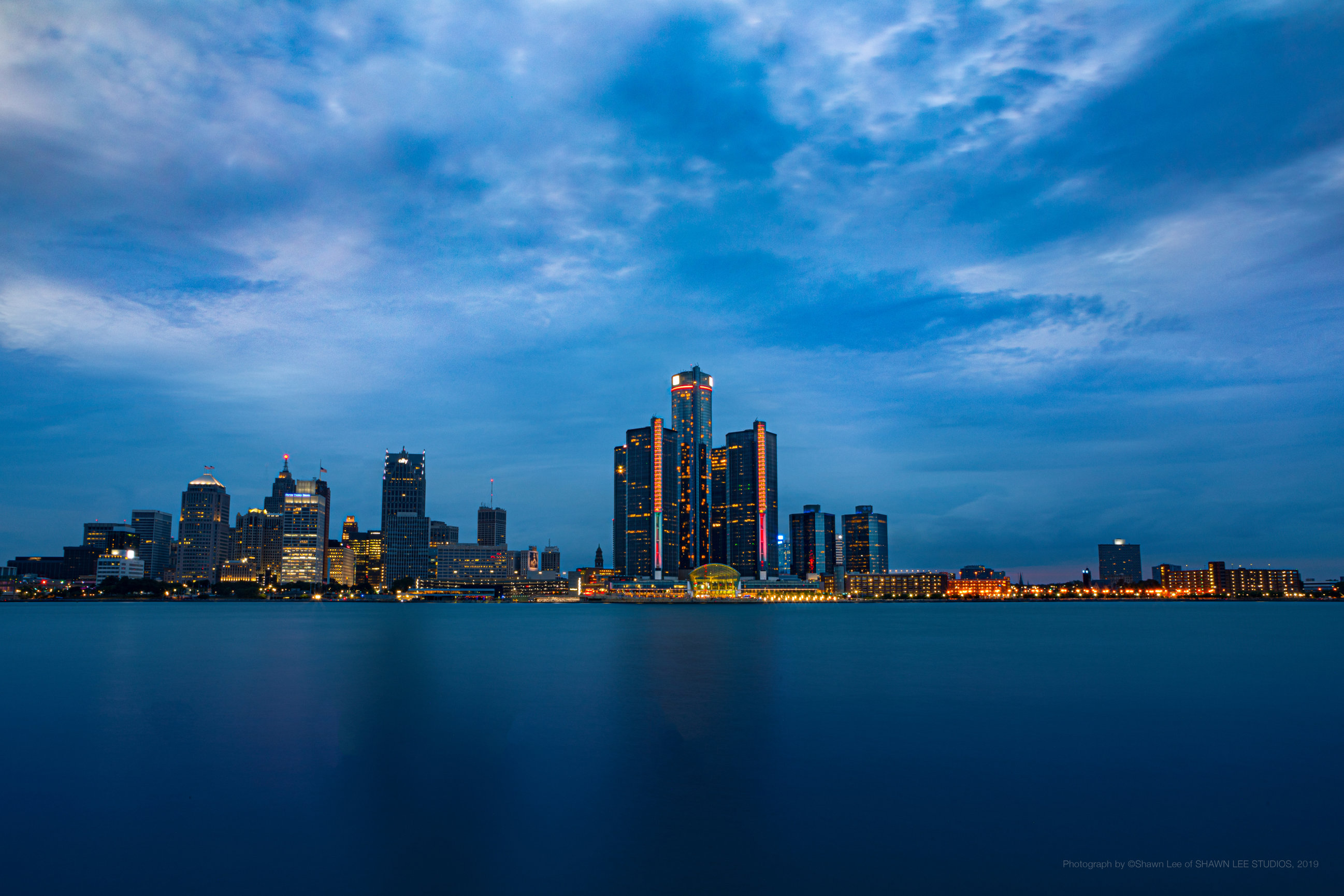 Detroit Skyline - Shawn Lee Studios - Detroit, MI