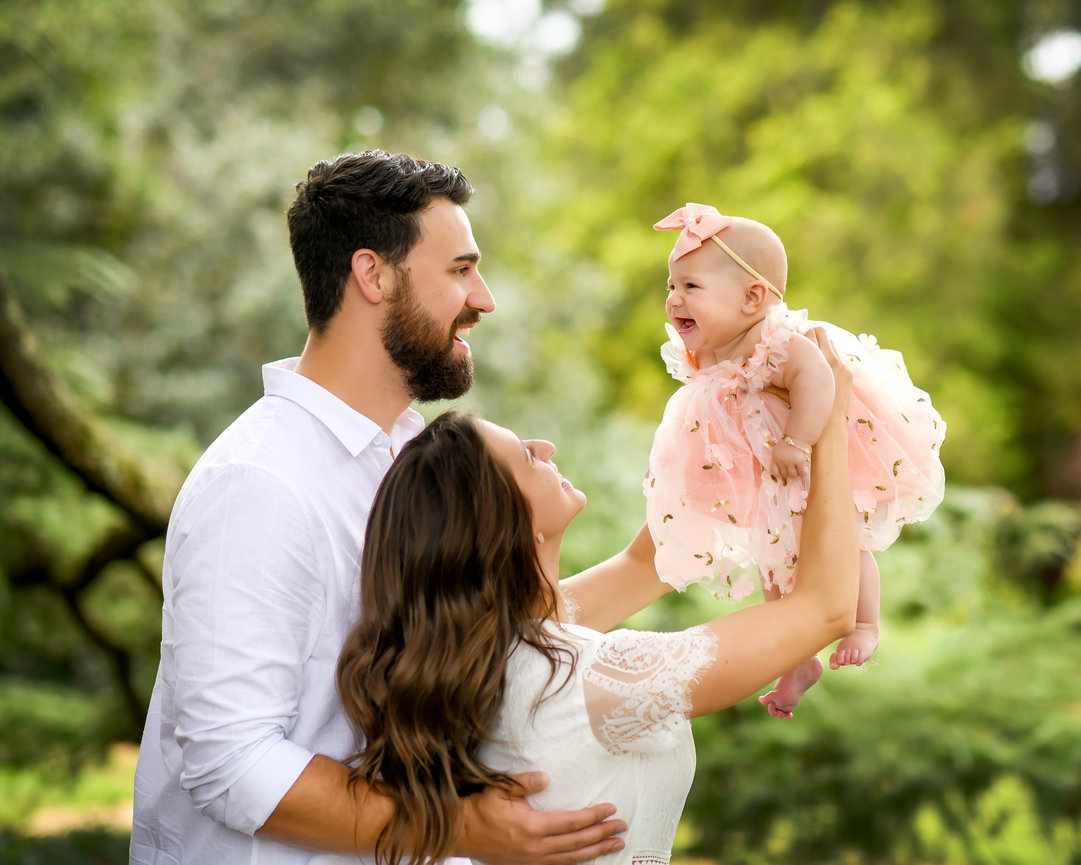 Capturing Precious Moments: A Family Portrait Session with a Four