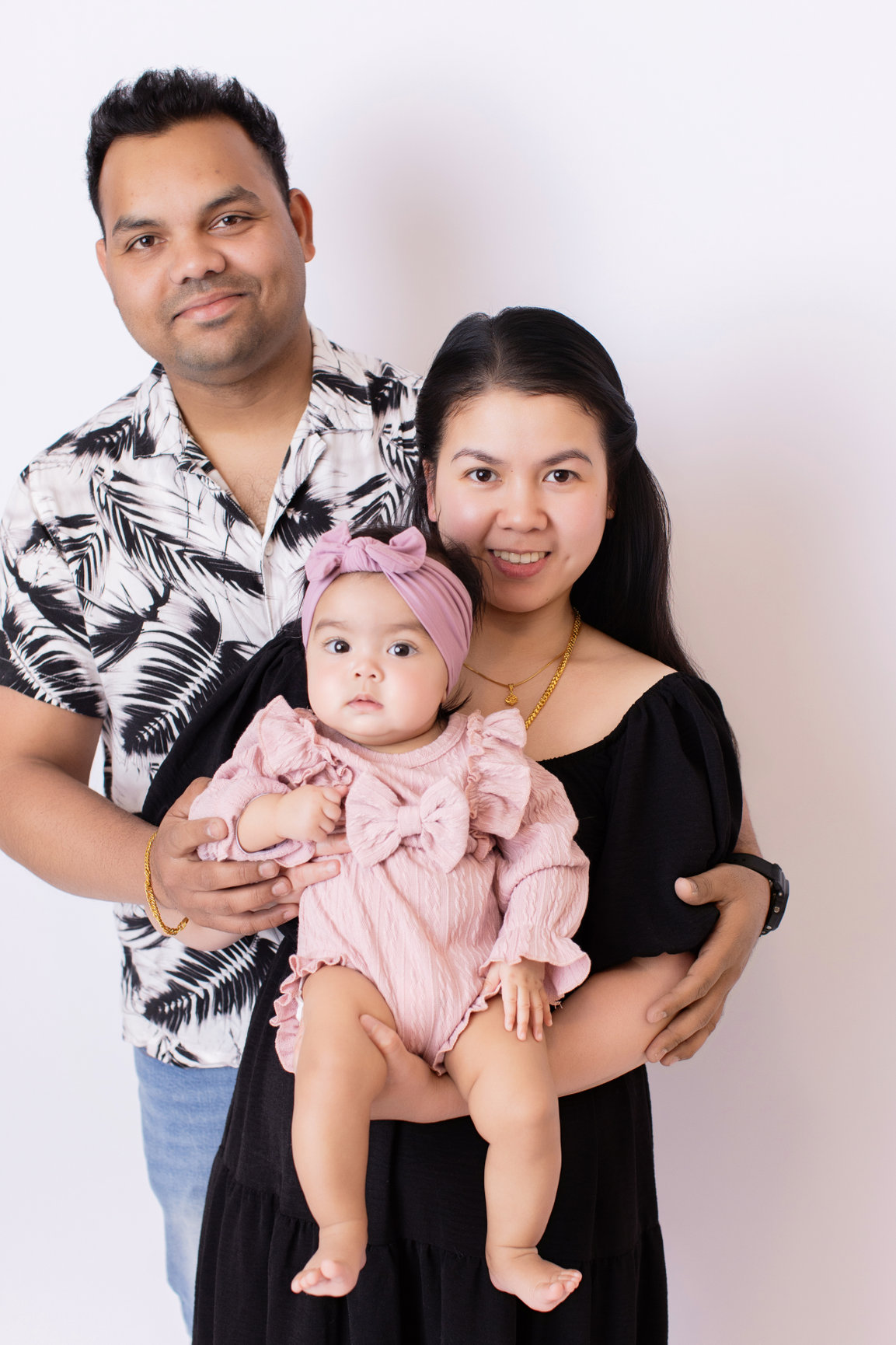Calgary baby milestones photography lilac fur and cream half way to one Milestones II session photo 10