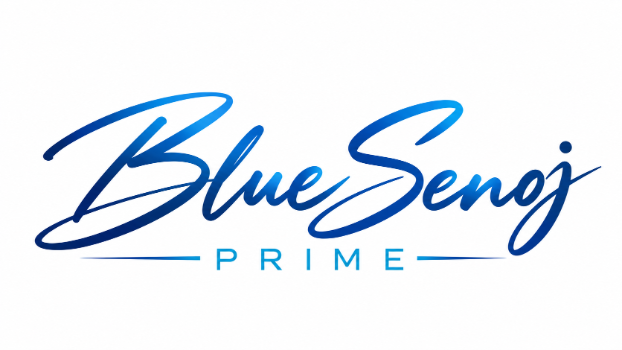 Blue Senoj Prime Logo