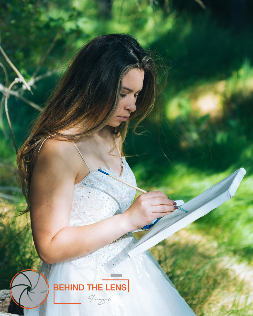 Creative Ways to Display Senior Portraits in Your Home Behind the