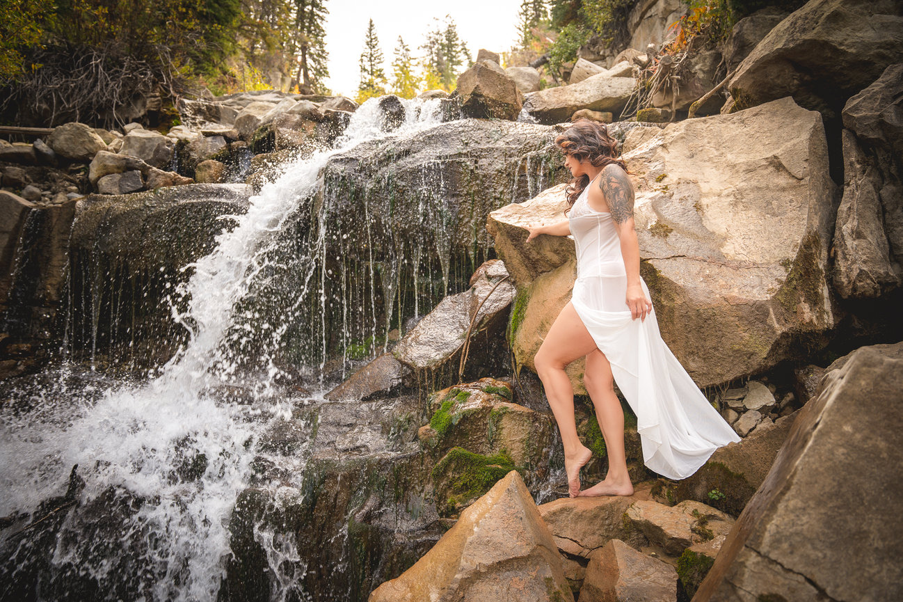 Utah outdoor boudoir photography