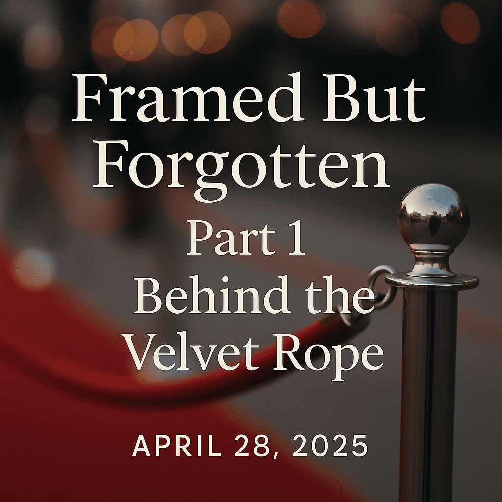Framed But Part 1 of 3 Behind the Velvet Rope Dansby