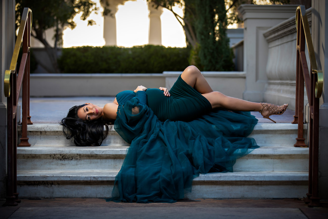 BLACK FRIDAY Location Maternity Session - Couture Black: Boston Boudoir  Photographer
