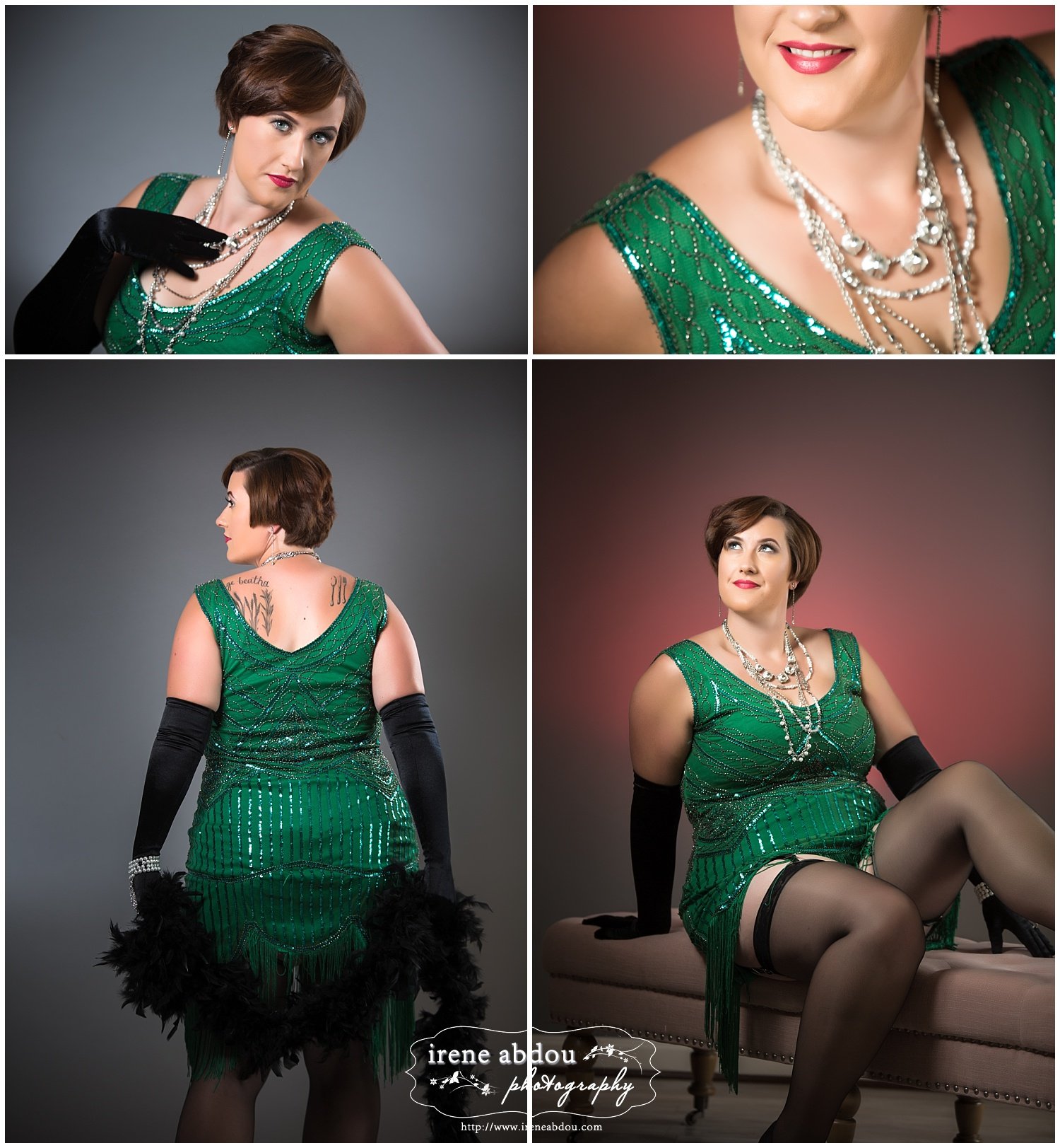 Ls Great Gatsby Themed Boudoir Photography Session