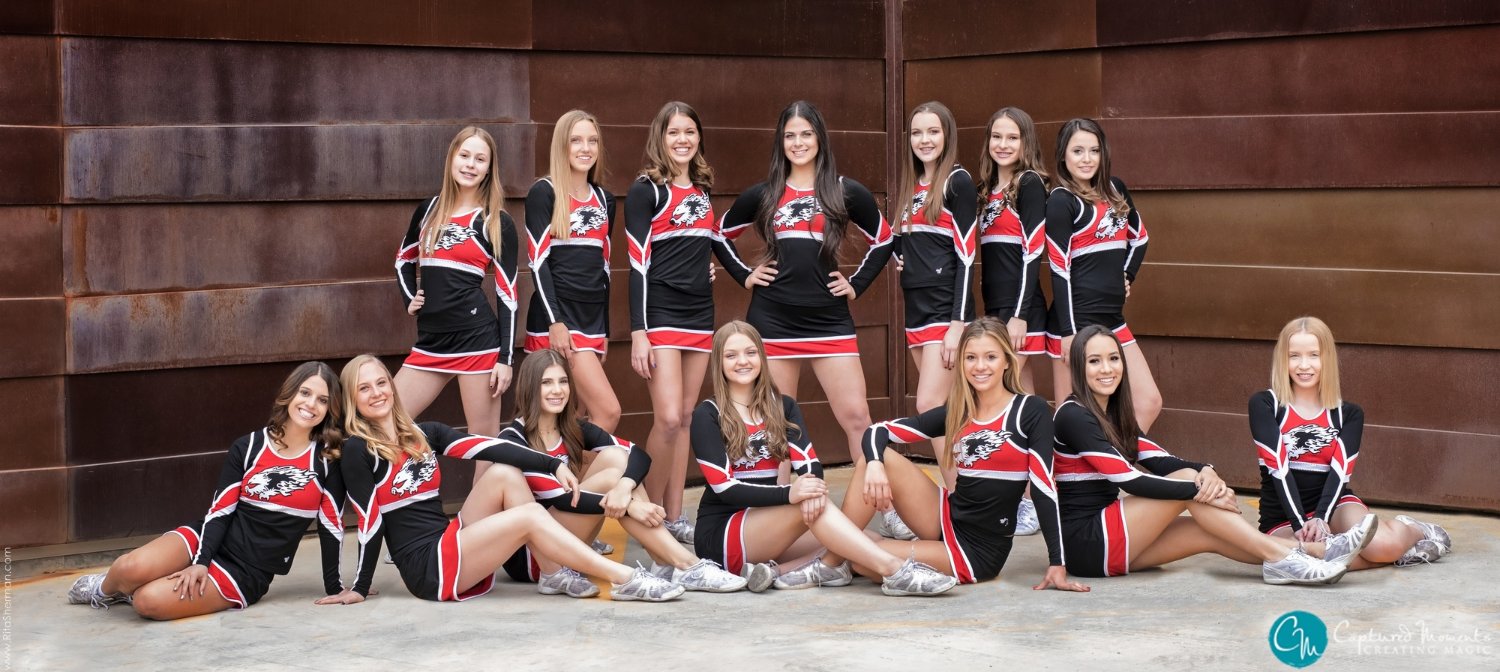 chaparral high school scottsdale cheerleading clipart