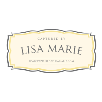 Captured by Lisa Marie Photography Logo